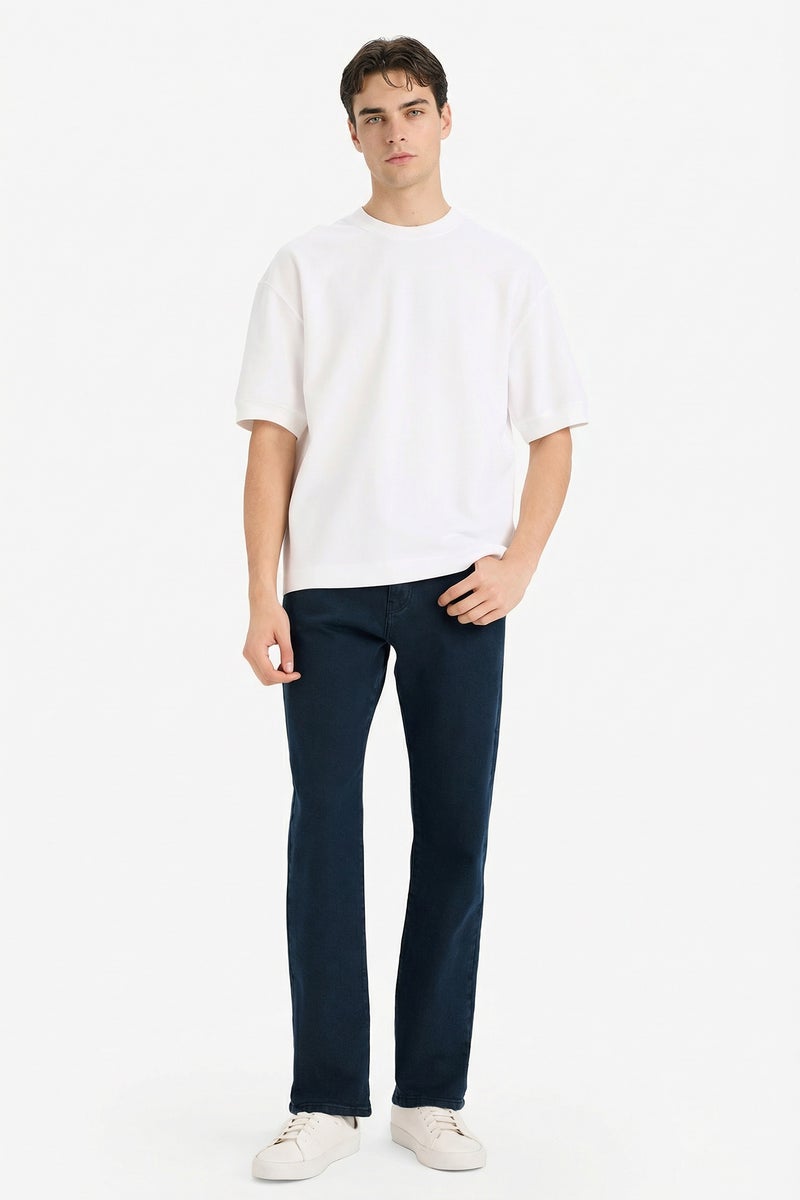 DeFacto Blue Man Tapered Fit Jeans Casual - Image 1